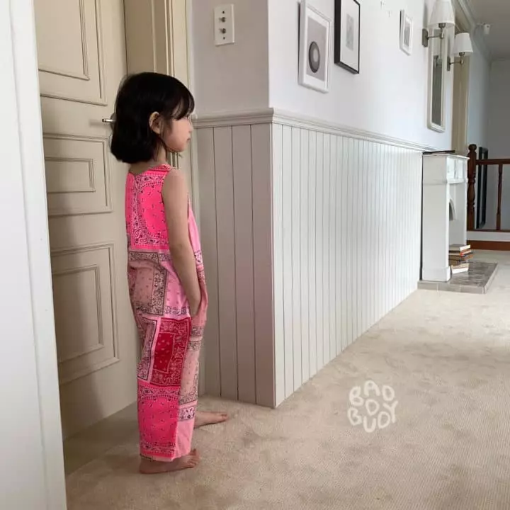 Badburdy - Korean Children Fashion - #kidzfashiontrend - Paisely Jumpsuit - 11
