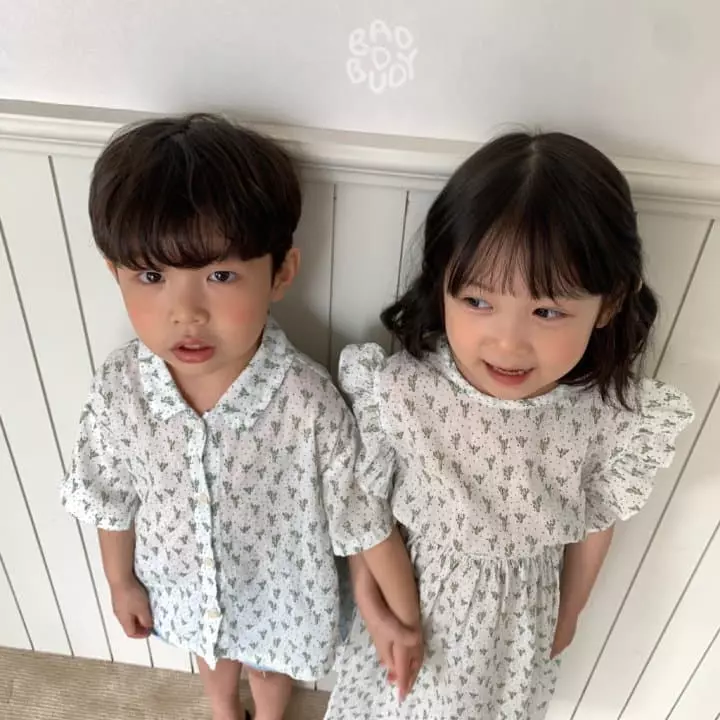 Badburdy - Korean Children Fashion - #littlefashionista - Cactus One-piece - 11