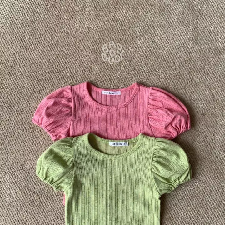 Badburdy - Korean Children Fashion - #littlefashionista - Fairy Puff Tee - 2