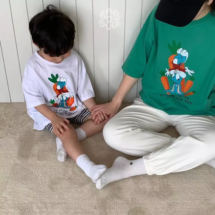 Badburdy - Korean Children Fashion - #magicofchildhood - Upside Rabbit Tee - 12