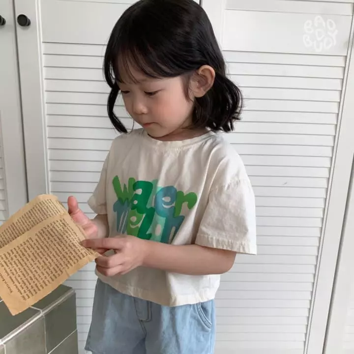 Badburdy - Korean Children Fashion - #todddlerfashion - Water Melon Tee - 5