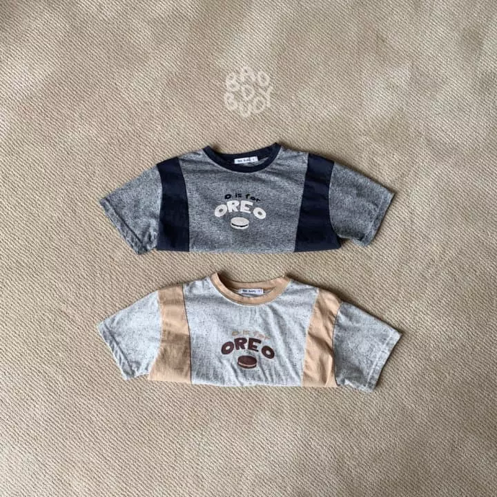 Badburdy - Korean Children Fashion - #todddlerfashion - Ore Cream Tee - 2