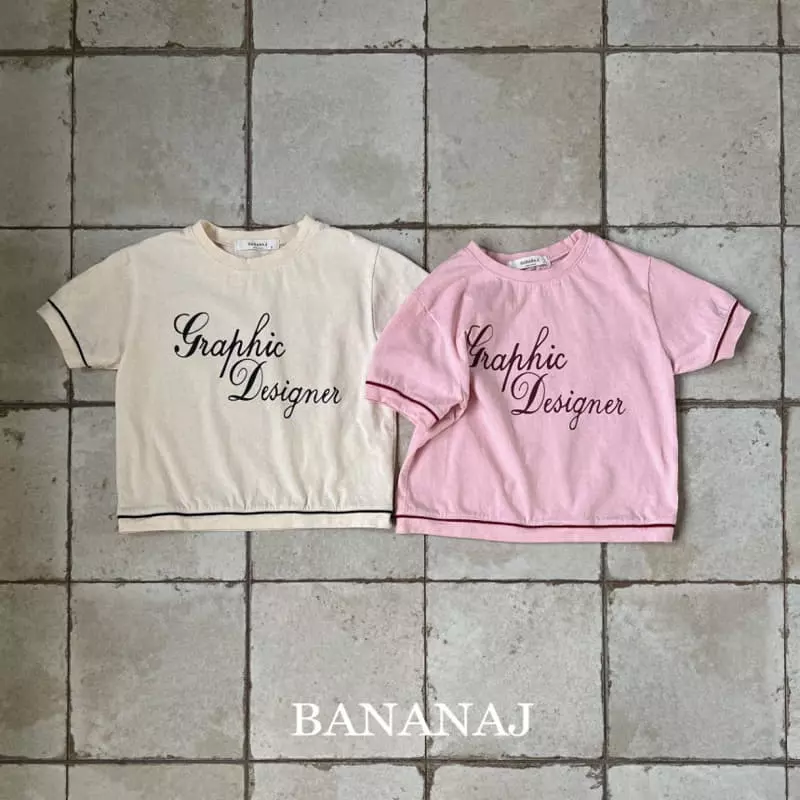 Banana J - Korean Children Fashion - #Kfashion4kids - Grapic Tee