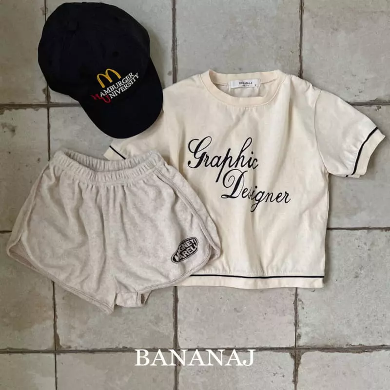 Banana J - Korean Children Fashion - #childofig - Grapic Tee - 6