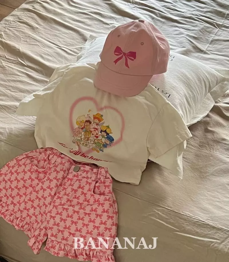 Banana J - Korean Children Fashion - #designkidswear - Friends Tee - 4
