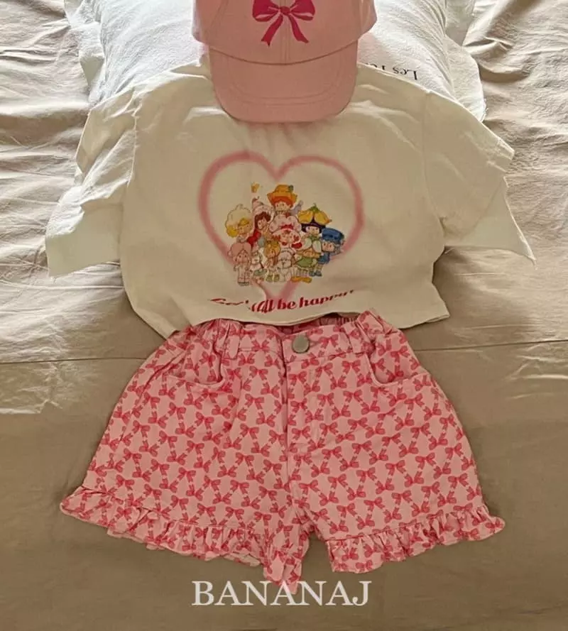 Banana J - Korean Children Fashion - #fashionkids - Friends Tee - 5