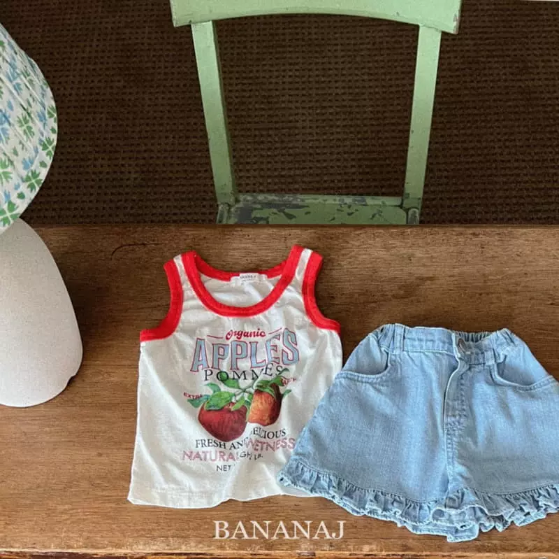 Banana J - Korean Children Fashion - #fashionkids - Apple Sleeveless - 5