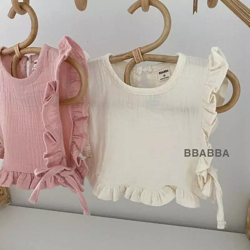 Bbabba - Korean Baby Fashion - #smilingbaby - Frill Vest - 5