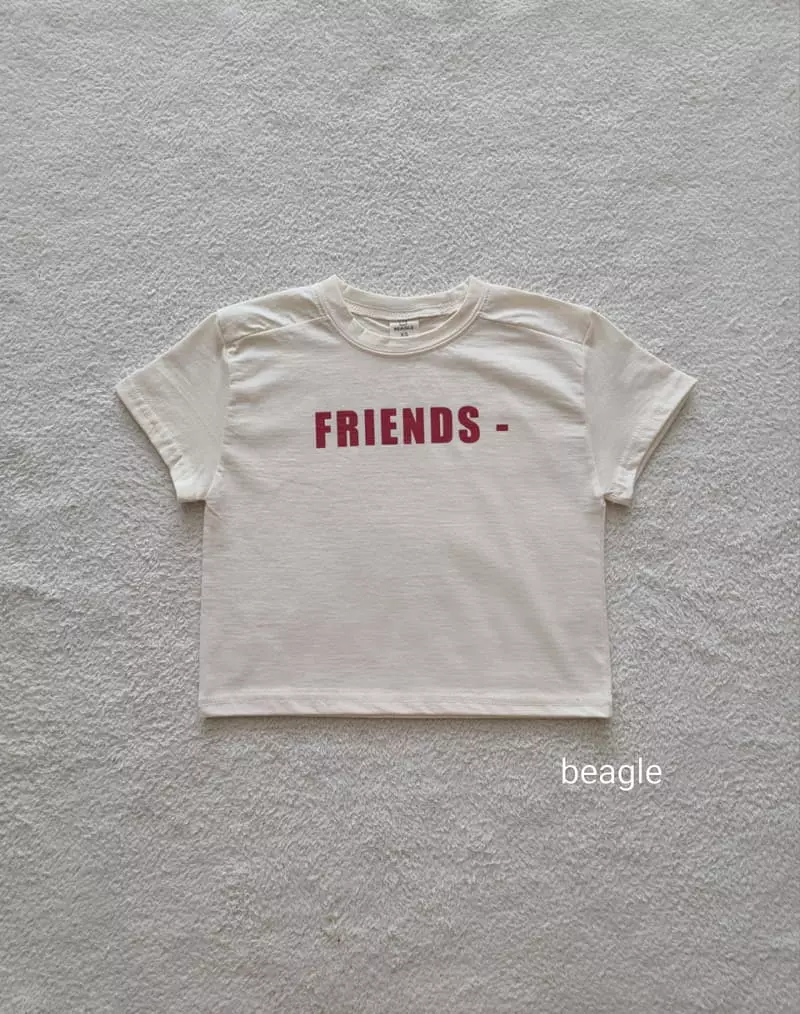 Beagle - Korean Children Fashion - #childofig - Friends Paint Tee