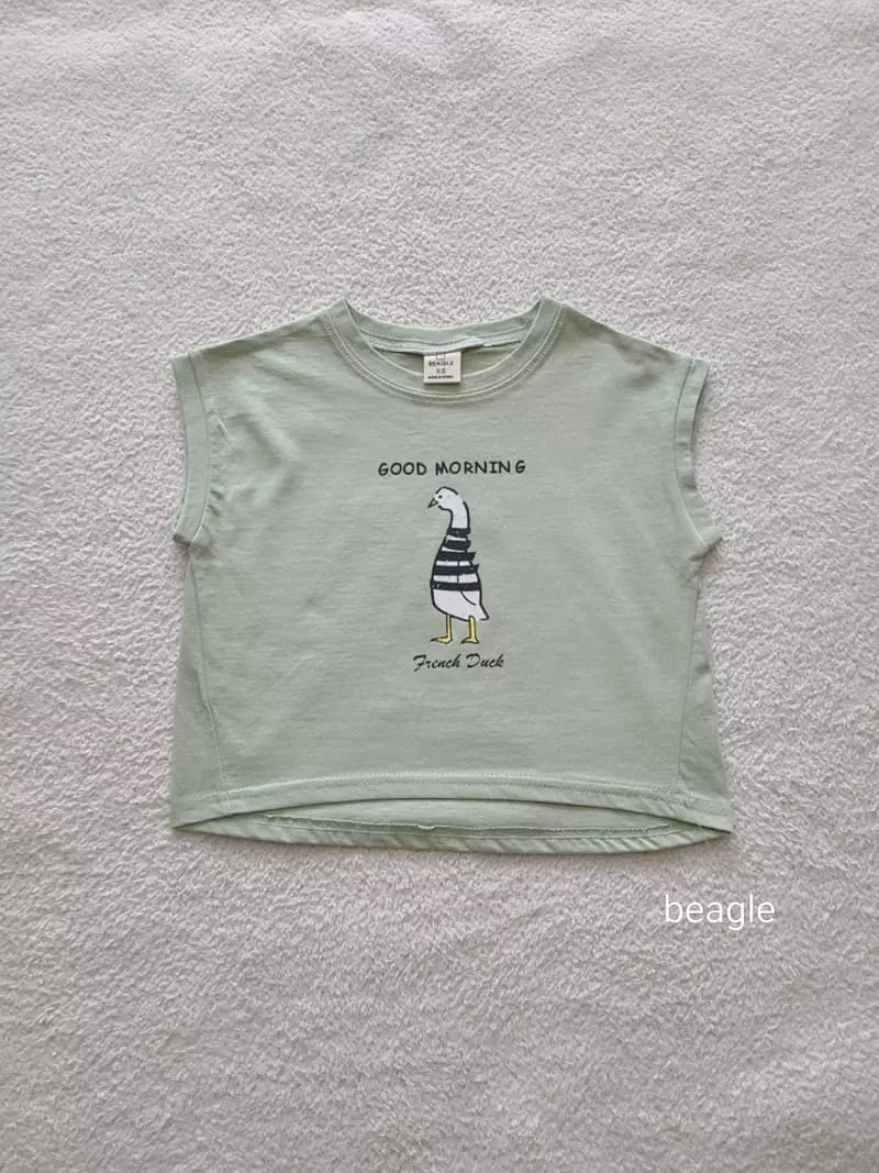 Beagle - Korean Children Fashion - #designkidswear - Good Morning Tee - 2