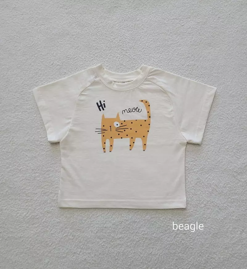 Beagle - Korean Children Fashion - #kidzfashiontrend - High Cat Tee
