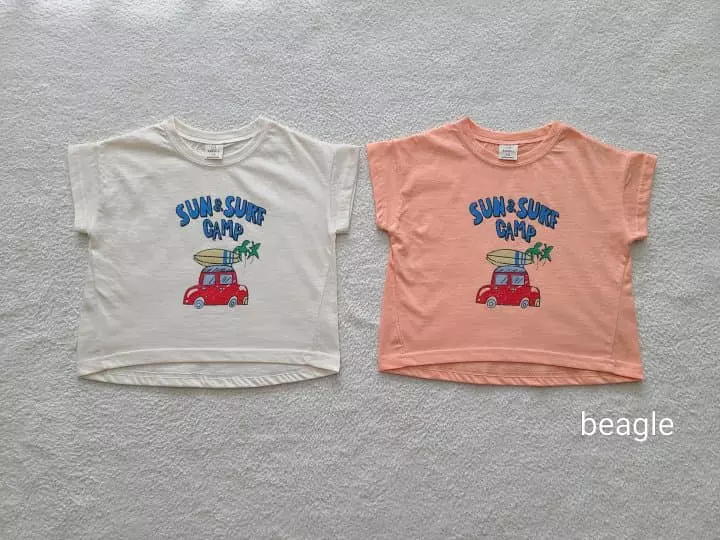 Beagle - Korean Children Fashion - #littlefashionista - Surfing Tee - 2