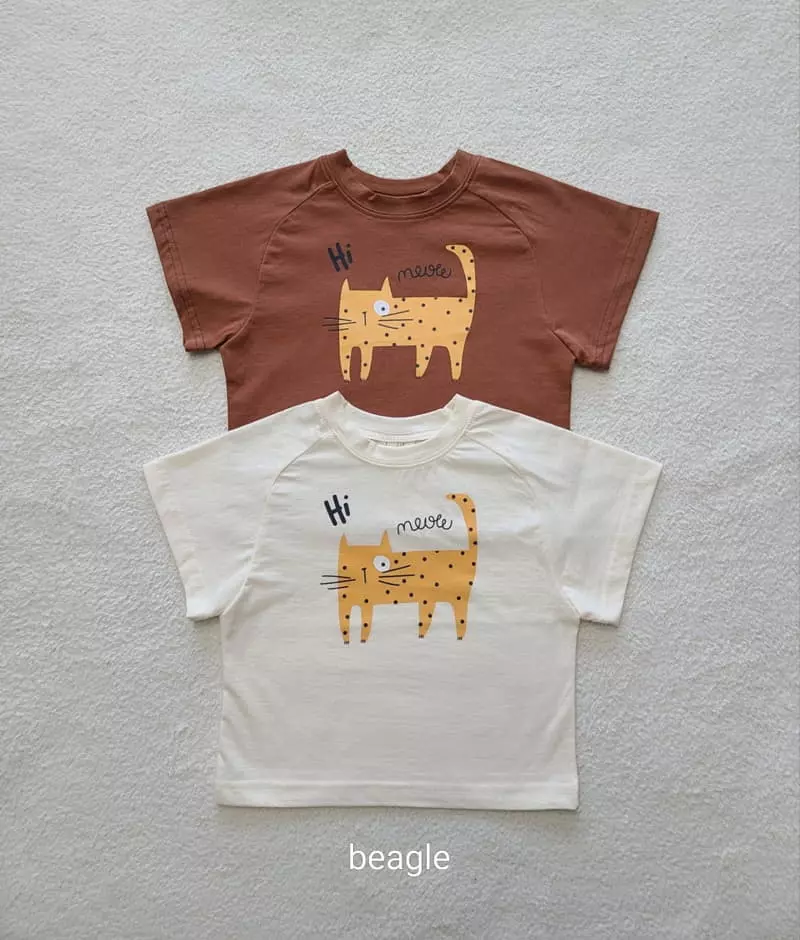 Beagle - Korean Children Fashion - #littlefashionista - High Cat Tee - 4