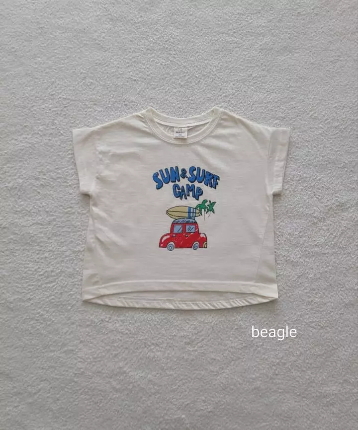 Beagle - Korean Children Fashion - #magicofchildhood - Surfing Tee - 3