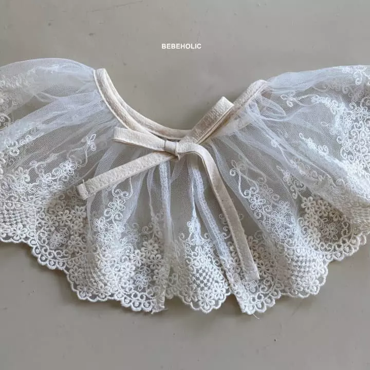 Bebe Holic - Korean Baby Fashion - #babyboutique - Lace Cape - 8