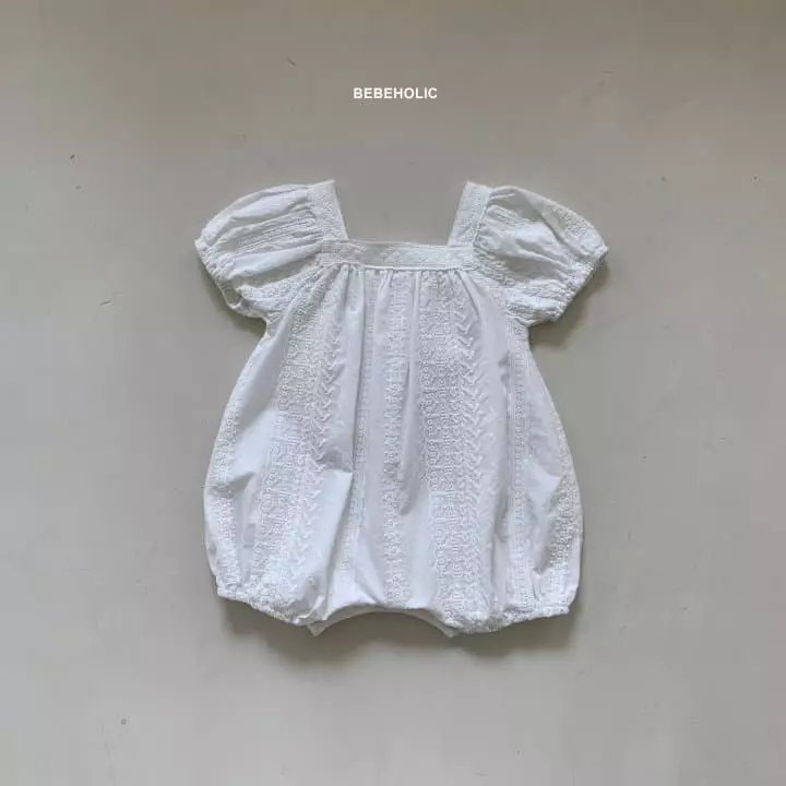 Bebe Holic - Korean Baby Fashion - #babyboutique - Davi Lace Bodysuit - 11