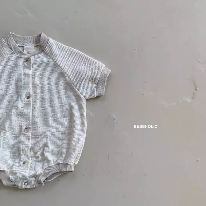Bebe Holic - Korean Baby Fashion - #babyboutique - Waffle Bodysuit - 10