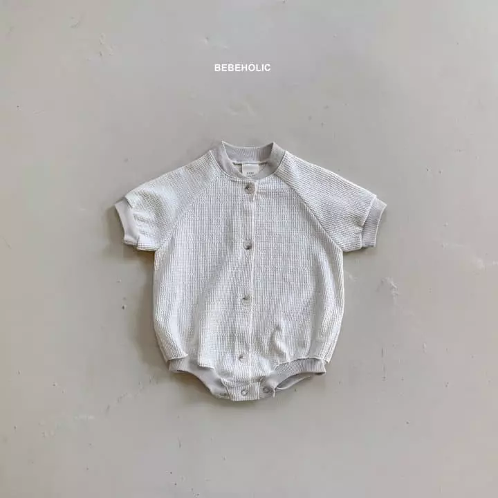 Bebe Holic - Korean Baby Fashion - #babyboutique - Waffle Bodysuit - 9