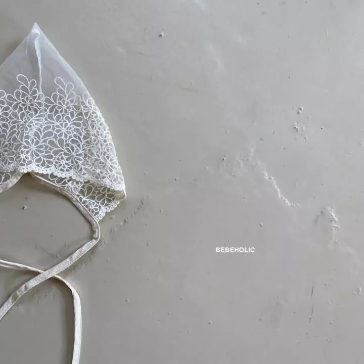 Bebe Holic - Korean Baby Fashion - #babyboutiqueclothing - Lace Bonnet - 8
