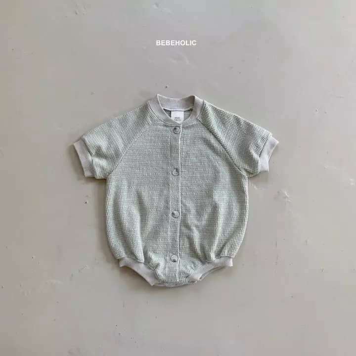 Bebe Holic - Korean Baby Fashion - #babyboutiqueclothing - Waffle Bodysuit - 11