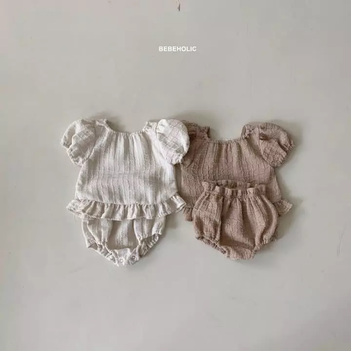 Bebe Holic - Korean Baby Fashion - #babyfashion - Malcha Top Bottom Set - 7