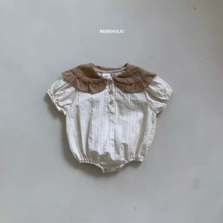 Bebe Holic - Korean Baby Fashion - #babyfever - Shy Collar Bodysuit - 11