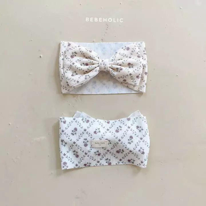 Bebe Holic - Korean Baby Fashion - #babyfever - Flower Hairband - 2