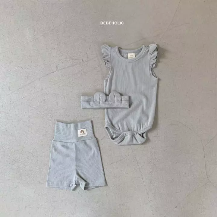 Bebe Holic - Korean Baby Fashion - #babyfashion - Pika Frill Bodysuit - 4