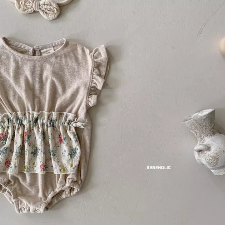 Bebe Holic - Korean Baby Fashion - #babyfever - Apron Bodysuit - 4
