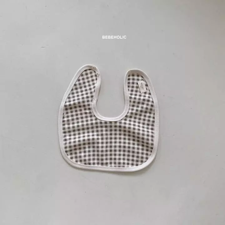 Bebe Holic - Korean Baby Fashion - #babylifestyle - Check Bib