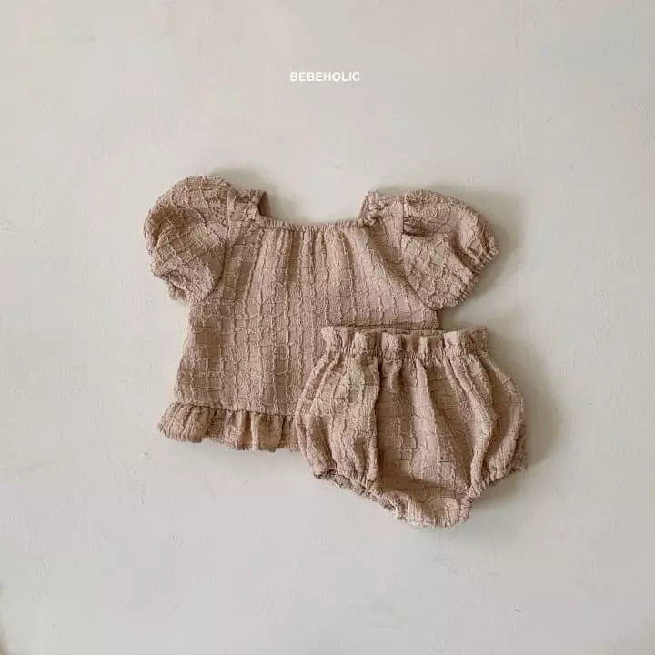 Bebe Holic - Korean Baby Fashion - #babyoninstagram - Malcha Top Bottom Set - 11