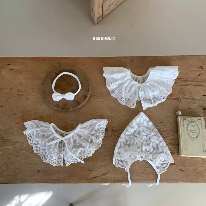 Bebe Holic - Korean Baby Fashion - #babyootd - Lace Cape