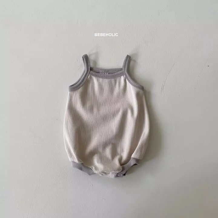 Bebe Holic - Korean Baby Fashion - #babyoutfit - Sleeveless Color Bodysuit - 8