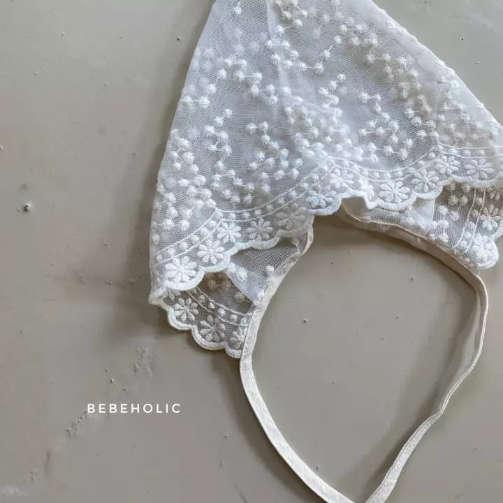 Bebe Holic - Korean Baby Fashion - #babywear - Lace Bonnet - 4