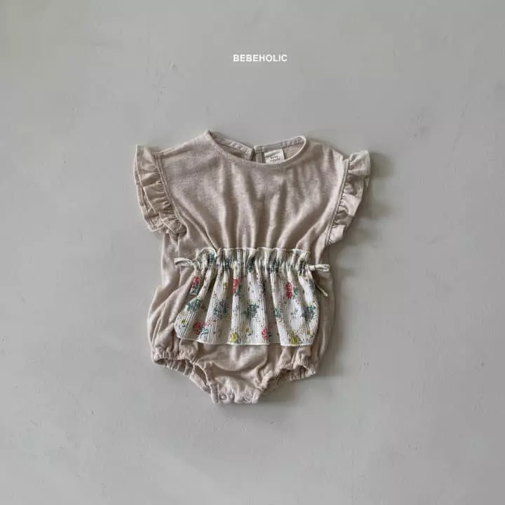 Bebe Holic - Korean Baby Fashion - #onlinebabyboutique - Apron Bodysuit - 11