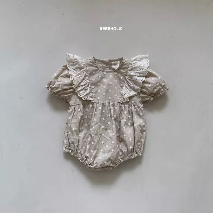 Bebe Holic - Korean Baby Fashion - #onlinebabyboutique - Olive Wing Bodysuit - 10