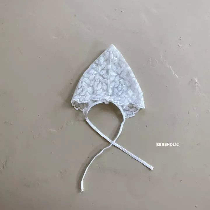 Bebe Holic - Korean Baby Fashion - #onlinebabyshop - Lace Bonnet - 5