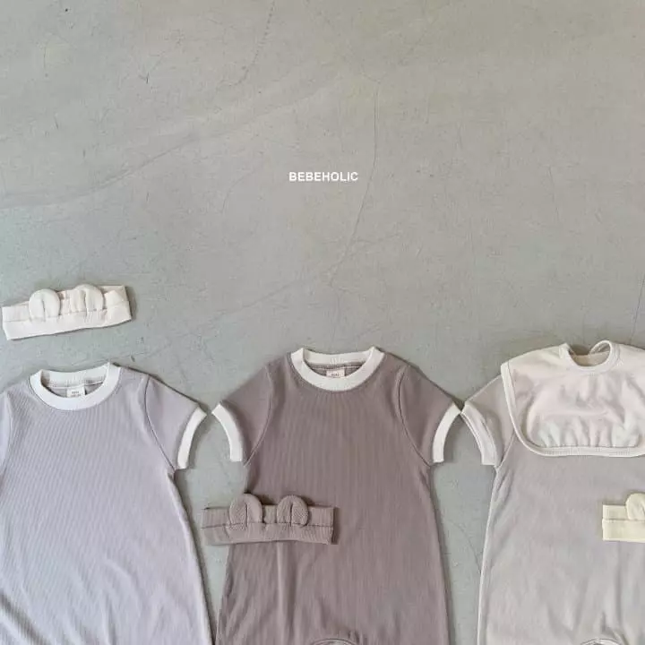 Bebe Holic - Korean Baby Fashion - #onlinebabyshop - Sweet Piping Bodysuit