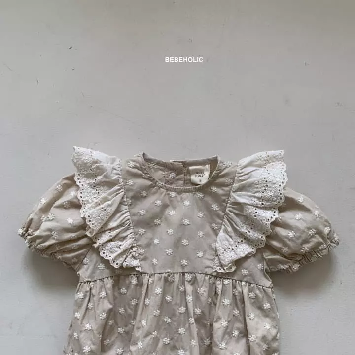 Bebe Holic - Korean Baby Fashion - #smilingbaby - Olive Wing Bodysuit - 12