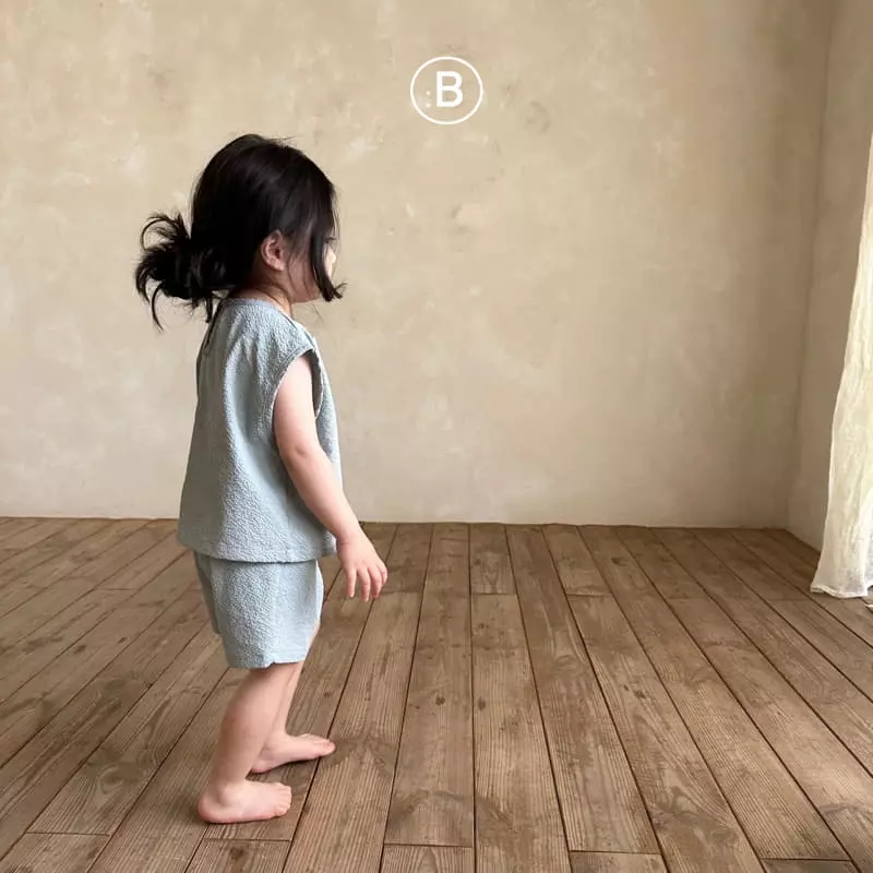 Bella Bambina - Korean Baby Fashion - #onlinebabyshop - Bebe Ade Top Bottom Set - 8