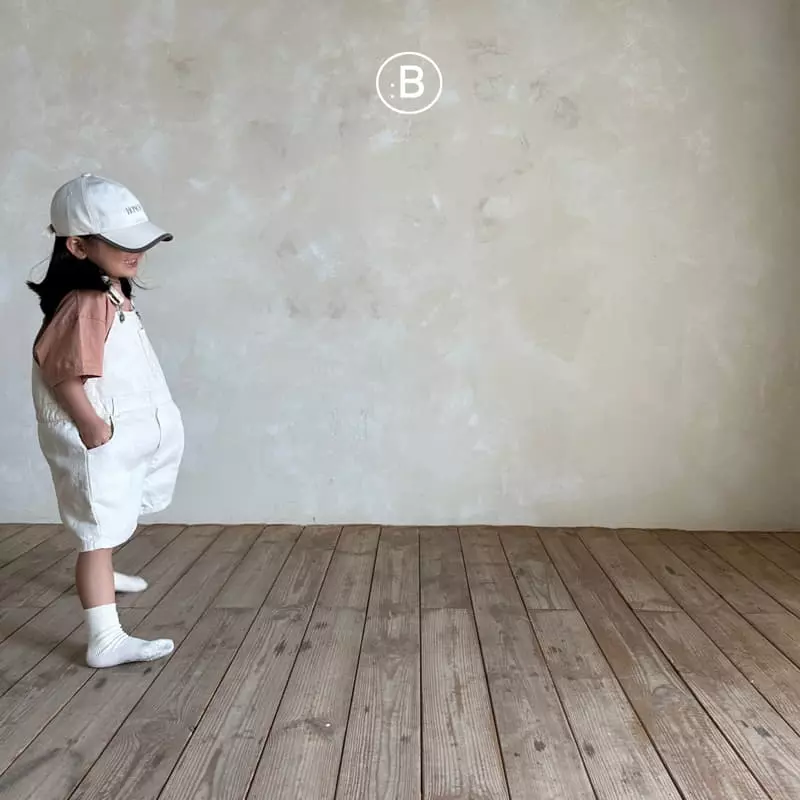 Bella Bambina - Korean Children Fashion - #designkidswear - Cad Linen Dungarees - 6