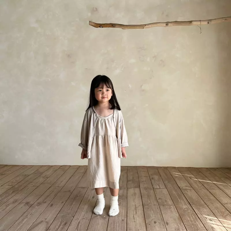 Bella Bambina - Korean Children Fashion - #discoveringself - Onui String Sleeveless One-piece - 2