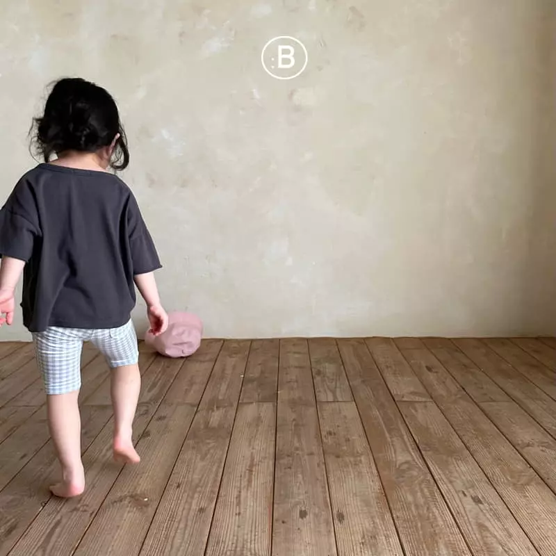 Bella Bambina - Korean Children Fashion - #toddlerclothing - Check Roche Shorts - 8