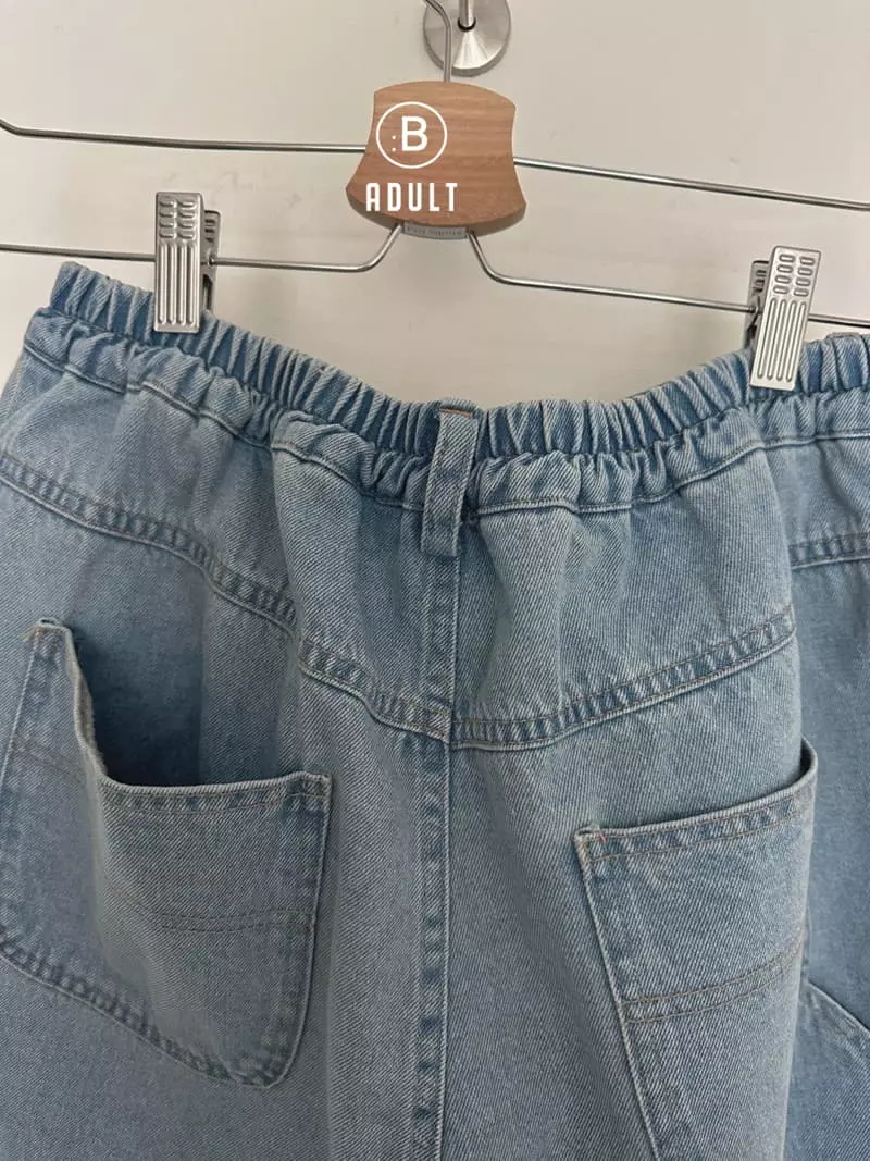 Bella Bambina - Korean Women Fashion - #momslook - Kinder Denim Jeans Mom - 12