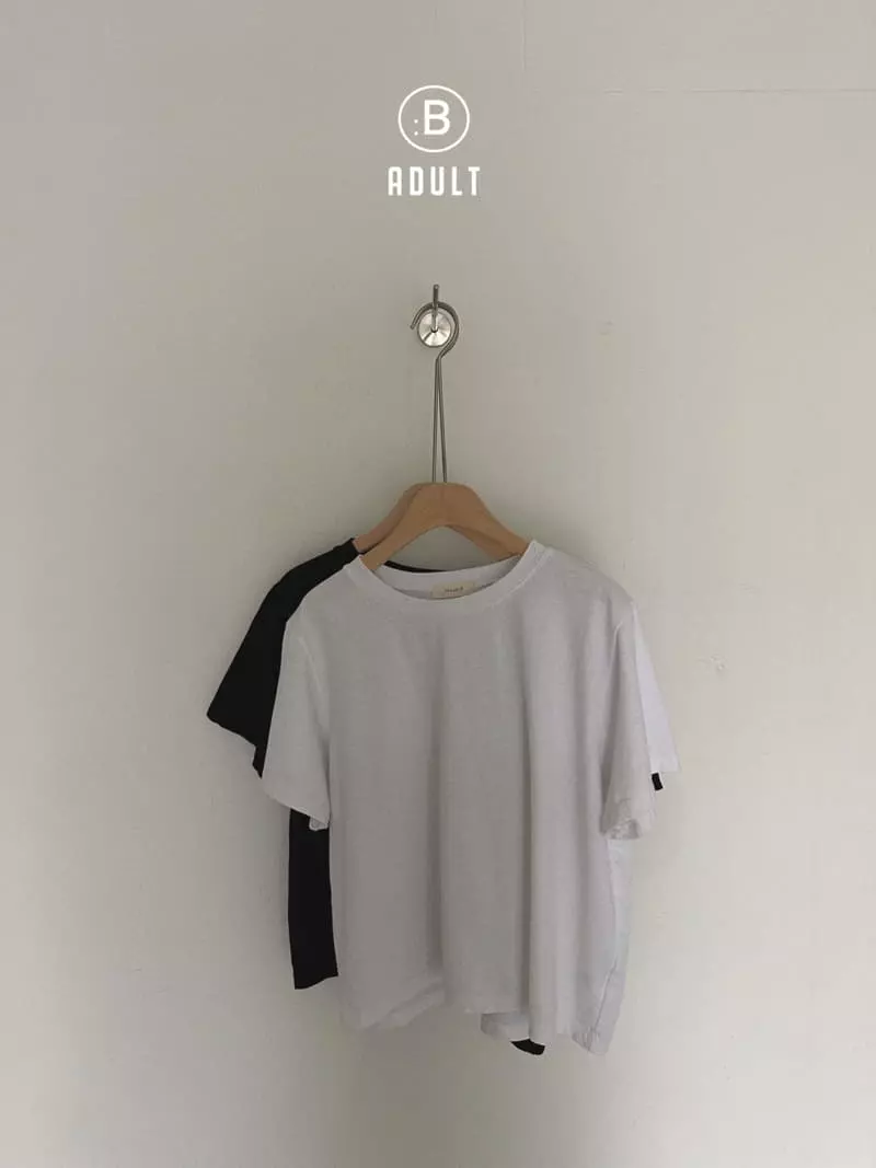 Bella Bambina - Korean Women Fashion - #momslook - Basic Half Tee Mom - 12
