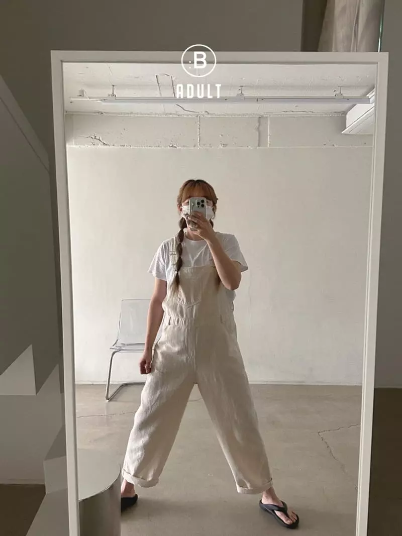Bella Bambina - Korean Women Fashion - #shopsmall - Cud Linen Dungarees Pants MLm - 8