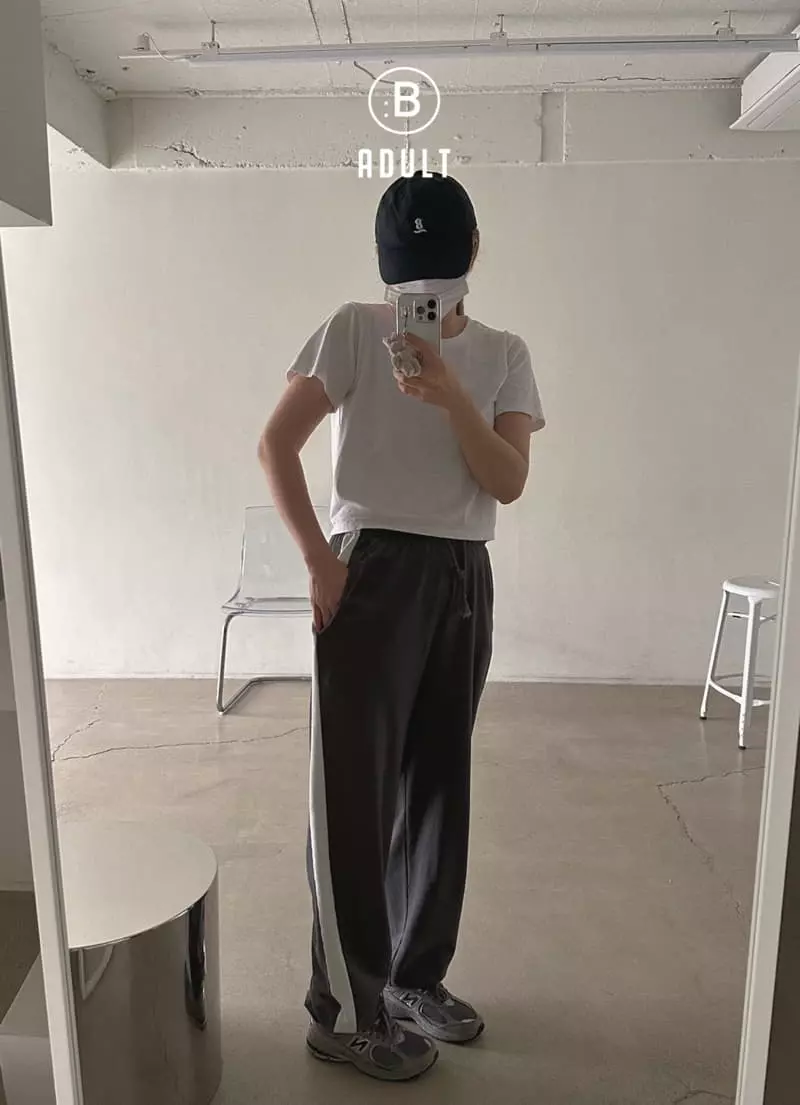 Bella Bambina - Korean Women Fashion - #thatsdarling - Sand Line Pants Mom - 6