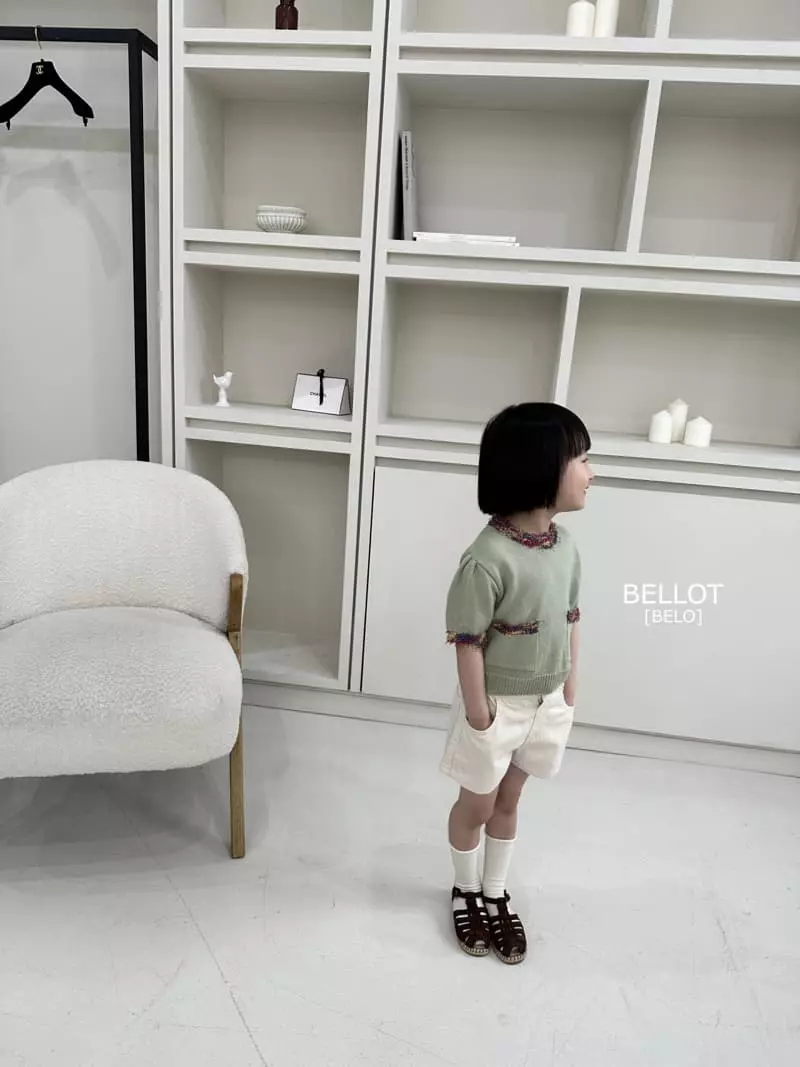 Bellot - Korean Children Fashion - #childofig - Daisy Knit Tee - 9