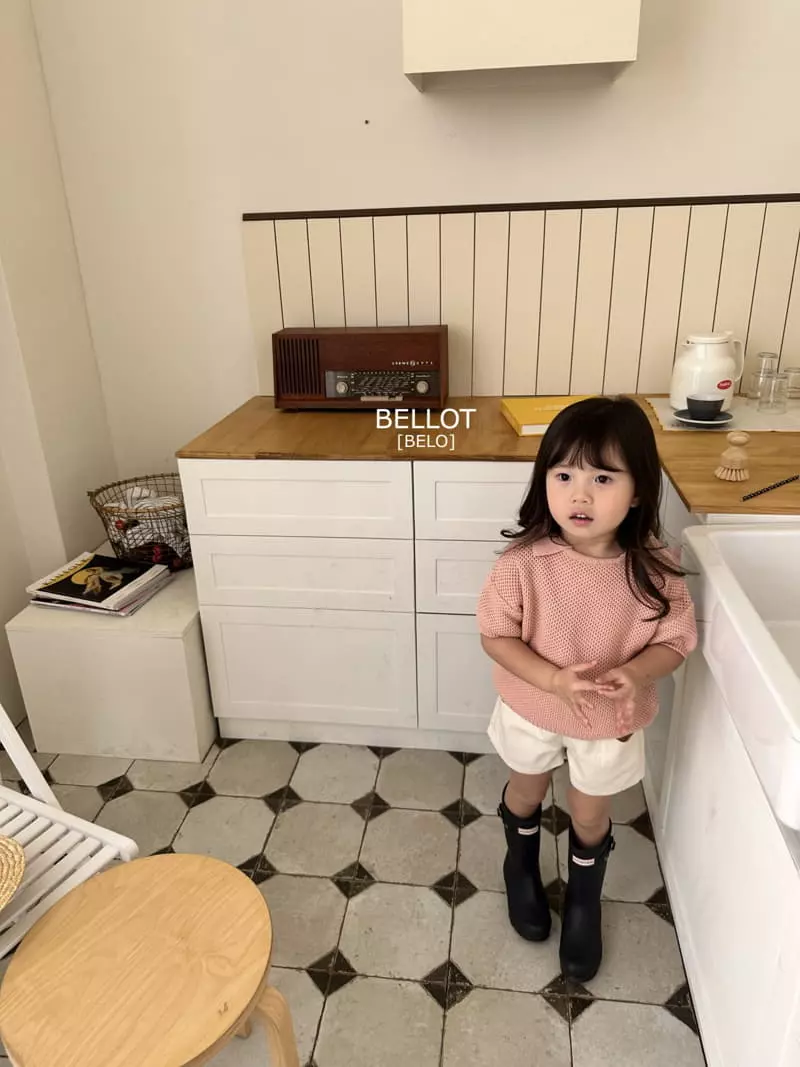 Bellot - Korean Children Fashion - #todddlerfashion - Monchell Collar Tee - 3