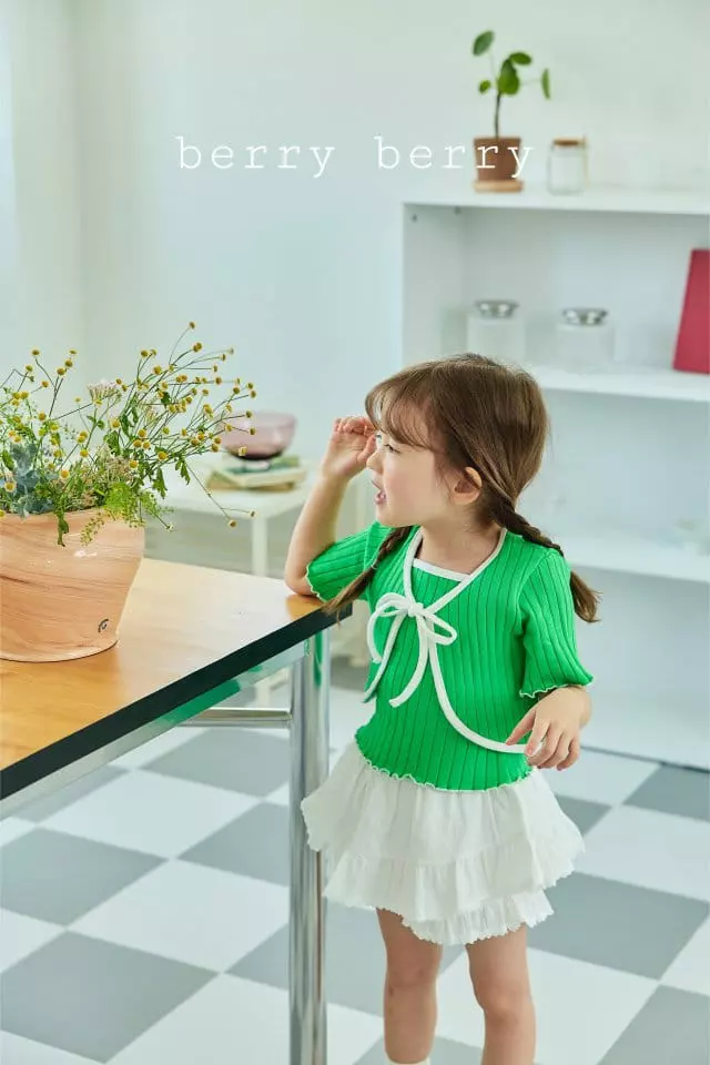 Berry Berry - Korean Children Fashion - #designkidswear - Cardigan Set - 7